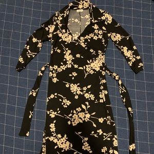Charlotte Russe wrap around floral dress size S